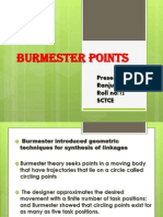 Burmester Points: Presentation by Ranju R Roll No:12 Sctce