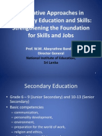 WM Bandara - Innovative Approaches in Secondary Education and Skills