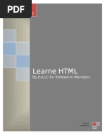 Learne HTML: by Exccc For R00Tw0Rm Members