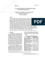 The Exergy of Crude Oil Mixtures and Petroleum Fractions: Calculation and Application