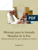 Mensaje Jornada Paz 2013