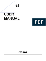 Canon MP-C545 User Manual