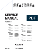 Canon PC800, 900 Service Manual