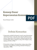 Konsep Dasar Keperawatan Komunitas