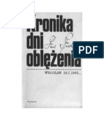 Peikert, Paul - Kronika Dni Oblężenia - 1985 (Zorg)