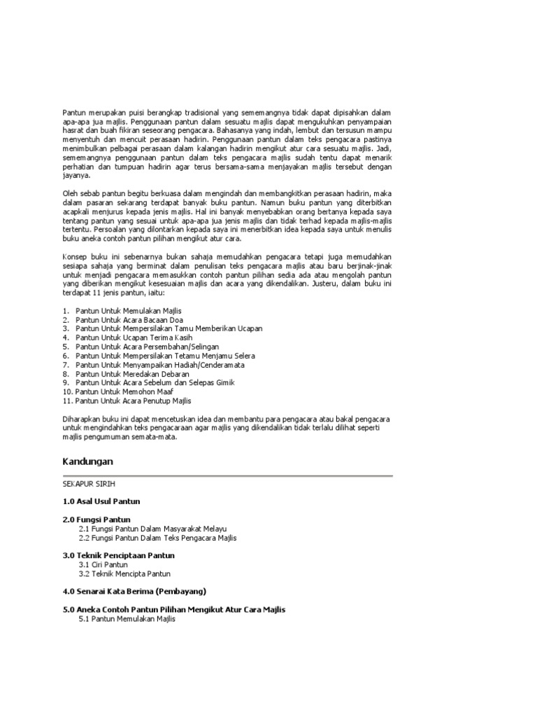 Pantun Pdf