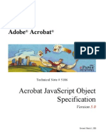 Adobe Acrobat: Acrobat Javascript Object Specification