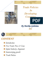 Trade Policies in Developing Countries