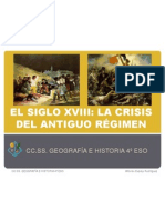 EL SIGLO XVIII. LA CRISIS DEL ANTIGUO RÉGIMEN