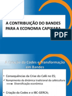 A Contribuição Do Bandes para A Economia Capixaba - Trabalho de Eco Capixaba