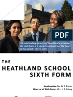 Sixth Form Course Booklet 2013 External