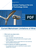 Active Power Control Testing at The U.S. National Wind Technology Center