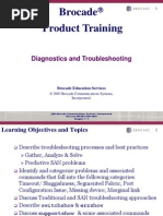 Brocade Product Training: Diagnostics and Troubleshooting