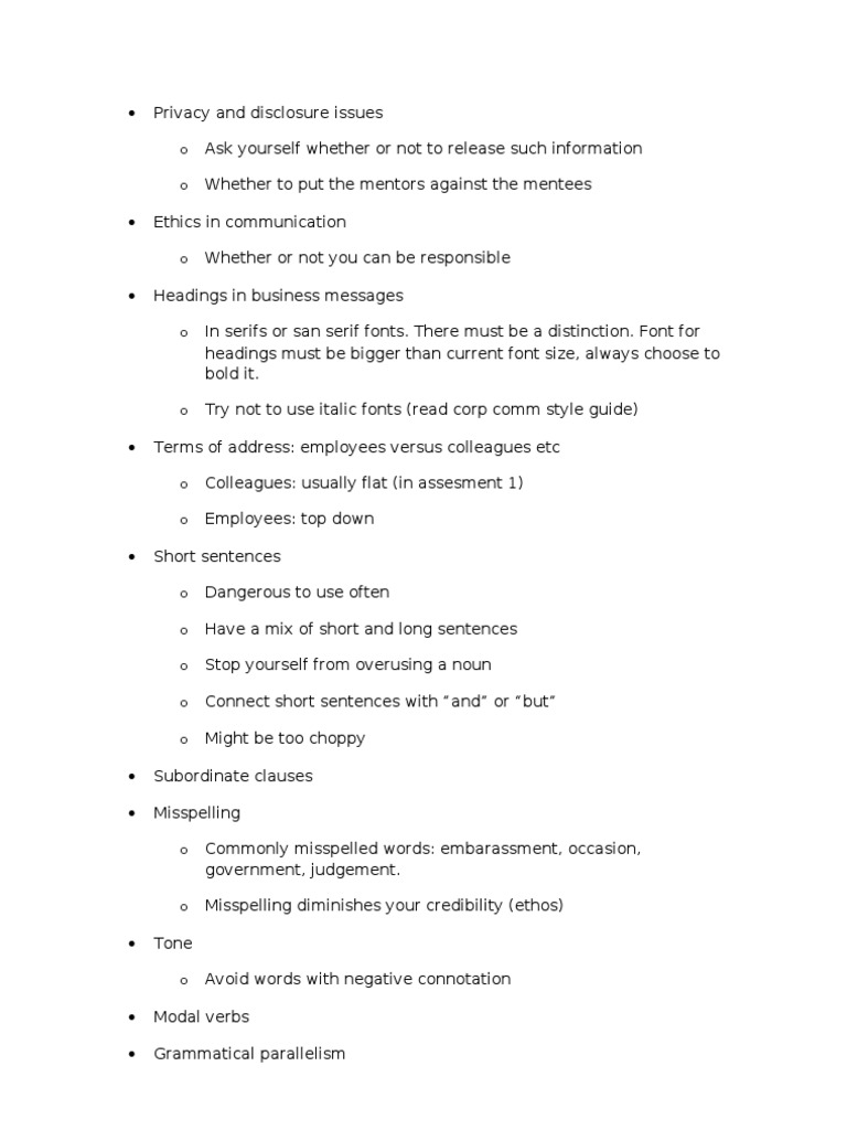 List of Errors | PDF | Language Arts & Discipline | Self-Improvement
