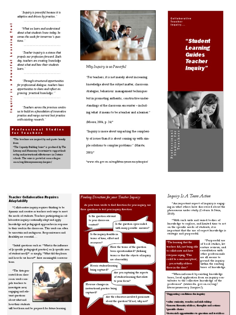 The Power of Teacher Inquiry in Education | PDF | Inquiry | Reflective ...