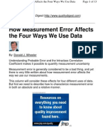 How Measurement Error Affects The Four Ways We Use Data: Home Content