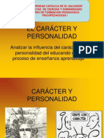 Caracter y Personalidad