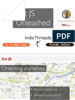 IndicThreads Pune12 Ext JS Unleashed
