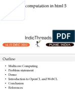 IndicThreads-Pune12-Accelerating Computation in HTML 5