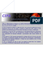 Presentazione del CIFA - Centro Internazionale per la Ricerca sui Fattori Ambientali