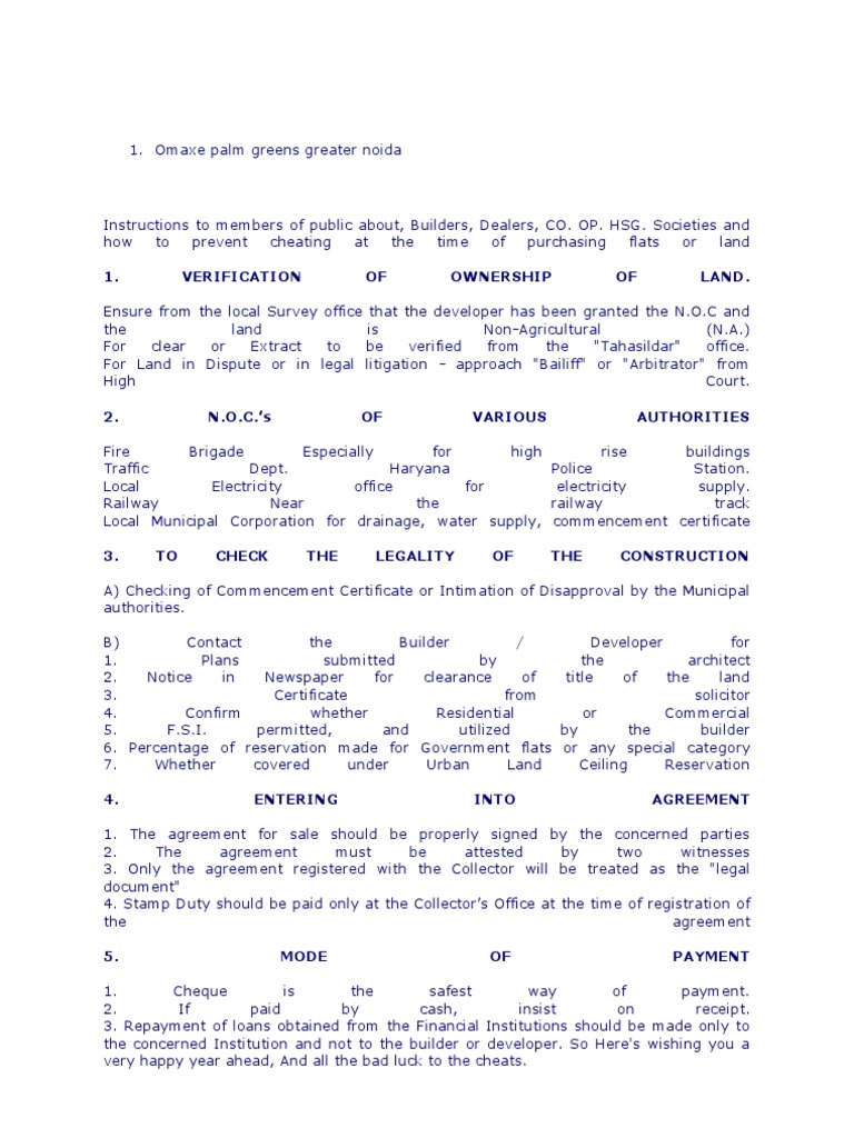 Verification OF Ownership OF Land | PDF