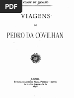 Viagens de Pero da Covilhã pelo Conde de Ficalho