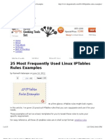 25 Most Frequently Used Linux IPTables Rules Examples