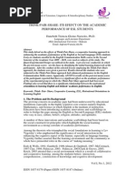 Download Think Pair Share Its Effects on the Academic Performnace of ESL Students by Arburim Iseni SN117176763 doc pdf