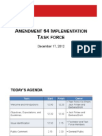 Amendment 64 121712 Taskforce