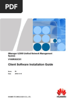 Client Software Installation Guide - (V100R002C01 - 06)