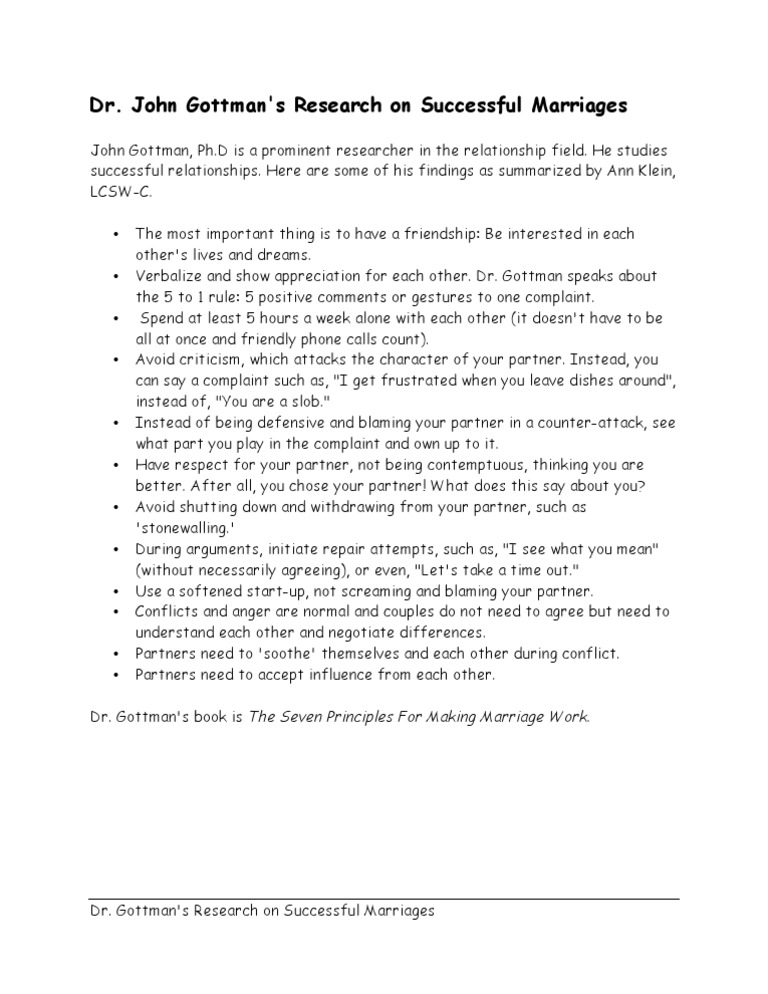 Gottman PDF