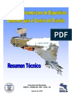 Manual Centroamericano de Dispositivos Uniformes para El Control Del Tránsito