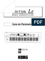 Manual Korg Triton LE en Español