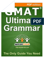 GMAT Grammar Book