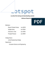 Lotspot: (A Online File Sharing and Downloading System) Software Requirement Specification