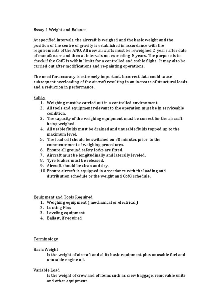 Essay balance picture