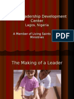 The Making A Leader