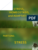 Stress, Homeostasis and Adaptation