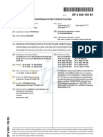 EP2003159B1 Process For Production of Polyethylene Terephthalate