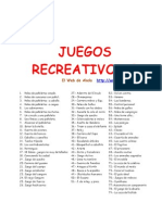 Juegos Recreativos II