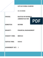 Financial Management MB0045