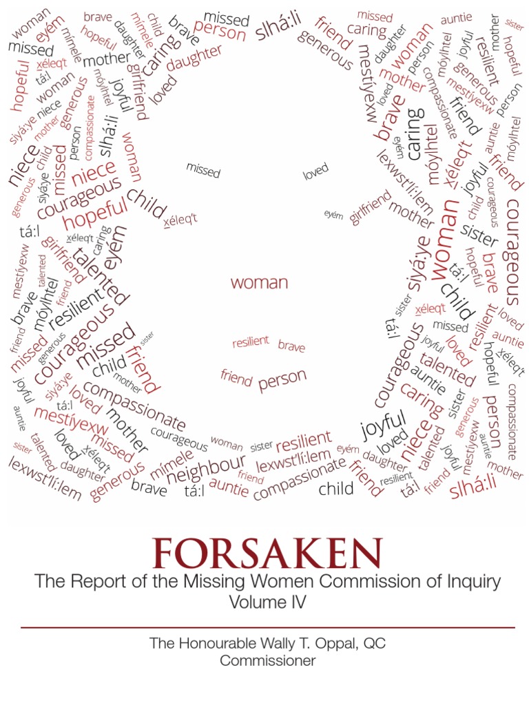 Missing Women Inquiry: Commission Process | PDF | Witness | Discovery (Law)
