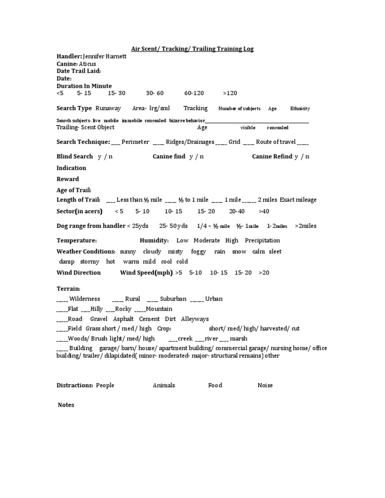 canine-log-training-log-for-air-scent-tracking-trailing-pdf-computers