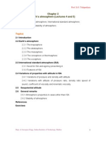 Chapter2 Earth's Atmosphere (Lectures 4 and 5)