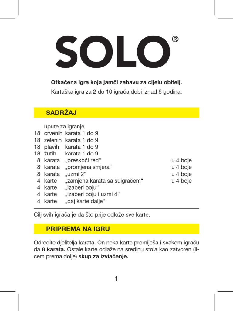 Solo | PDF