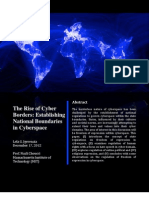 The Rise of Cyber Borders: Establishing National Boundaries in Cyberspace