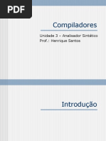 Analisador Sintatico