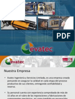 Presentacion Evatec Ingenieria y Servicios Ltda Octubre 2012