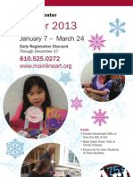 Winter 2013 Brochure