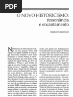  O novo historicismo